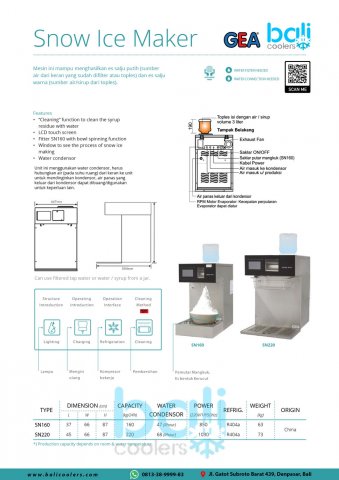 Ice Maker - Bali Coolers: GEA, GETRA, RSA, SANDEN INTERCOOLER ...