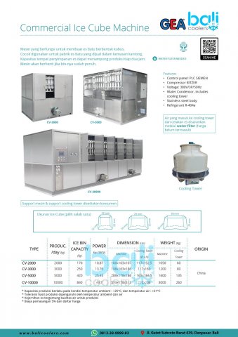 Ice Maker - Bali Coolers: GEA, GETRA, RSA, SANDEN INTERCOOLER ...