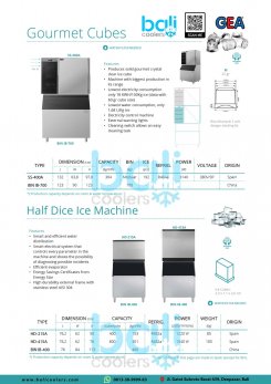 Ice Maker - Bali Coolers: GEA, GETRA, RSA, SANDEN INTERCOOLER ...